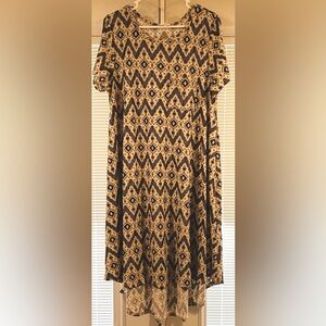 EUC Lularoe hi lo T-shirt dress. SZ L
